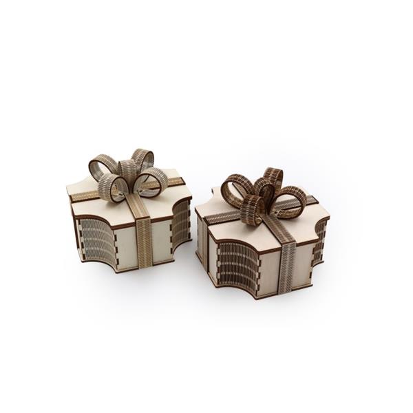 lesena darilna škatla - višja